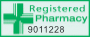Registered pharmacy logo